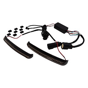 Par de Luzes de Alforge 3 Funções Harley Touring 14-23 - Twin13 - Fumê