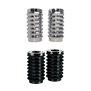 Par de Coifas Para Bengala em Alumínio Harley Touring 86-13 - Twin13