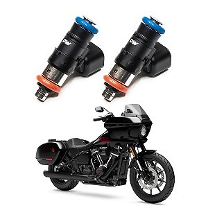 Par de Bicos Injetores DW EV14 46lbs/h 5.8g/s 470cc/min para Milwaukee-Eight 2018-2026