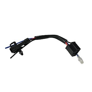 Chicote 12cm Adaptador H4 para 4 Pinos Plano Softail 2018 em Diante - Twin 13