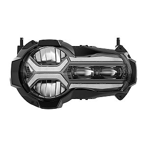 Farol LED para BMW R1200GS R1250 2014-2019 - Twin13 - Preto