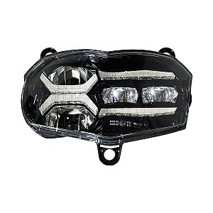 Farol LED para BMW F800 - Twin13 - Preto