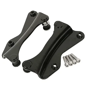 Kit de Suporte de Dockings Sissy Bar Harley Touring 14-23 - Twin13 - Preto