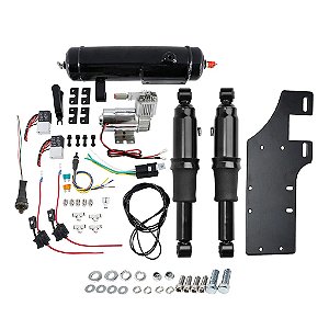 Kit Amortecedor Traseiro a Ar para Harley Davidson com Reservatório - Twin13