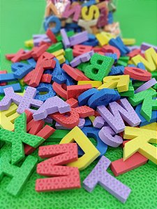 Promoção Pacotão De Alfabeto 130 Letras, 6mm.