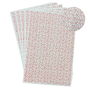 EVA Estampado Placas de 40x60cm 1.5 Pacotes com 5 folhas ( TEMA NATAL )
