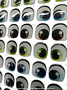 OLHINHOS RESINADOS MODELO 1-G