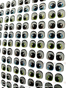 OLHINHOS RESINADOS MODELO 1-P