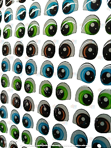 OLHINHOS RESINADOS MODELO 3-M