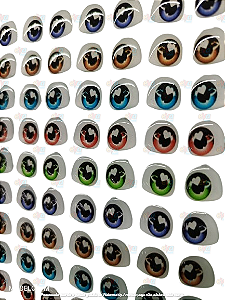 OLHINHOS RESINADOS MODELO 4-M