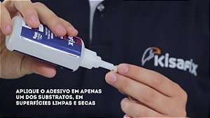 Super Cola Bonder Kisafix 100g Adesivo Instantâneo