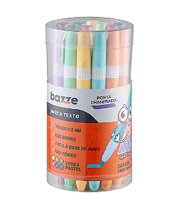 Marca texto pastel - PT 24UND -BAZZE