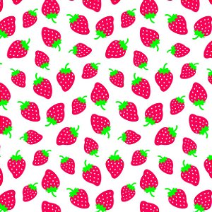PACOTE COM 5 FOLHAS DE EVA ESTAMPADO MAKE+ MORANGUINHO