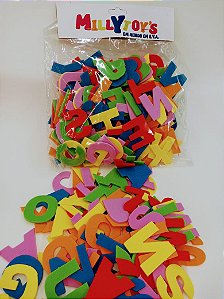 Alfabeto em Eva com 180 letras - Unidade