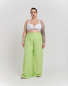 CALÇA PANTALONA  RISCA GIZ VERDE BEM-TE-VI