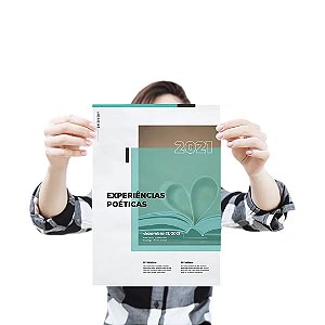 Cartaz A4 em papel couchê 90g