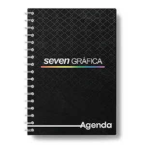 Agenda Personalizada com Capa Dura e Encadernação Metálica Wire-o