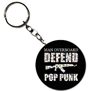 Chaveiro Man Overboard, Defend Pop Punk