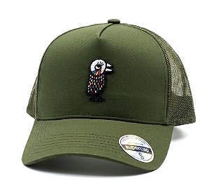 Boné Trucker Takkyu Selective - Musgo