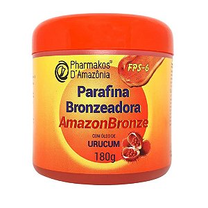 Parafina Bronzeadora com Urucum AmazonBronze Pharmakos 180g