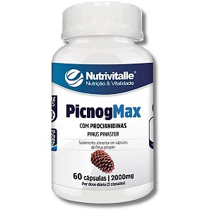 Picnogmax 2000mg 60 Cápsulas Nutrivitalle