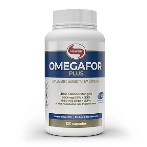 Omegafor Plus 120 Cápsulas Vitafor