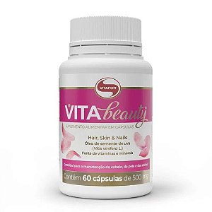 Vita Beauty 60 Cápsulas 500mg Vitafor