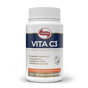 Vita C3 120 Cápsulas 1000mg Vitafor