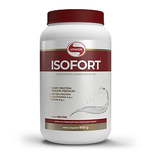 Whey Protein Isolado Vitafor Isofort 900g