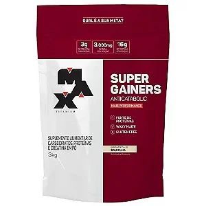Super Gainers Refil 3kg Max Titanium
