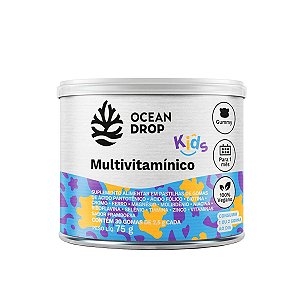 Multivitaminico Kids  30 Gomas  2,5g Ocean Drop