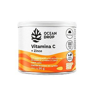 Vitamina C + Zinco 30 Gomas 3g Ocean Drop