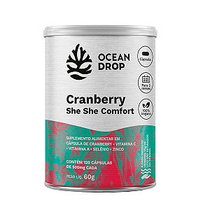 Cranberry 120 Cápsulas 500mg Ocean Drop