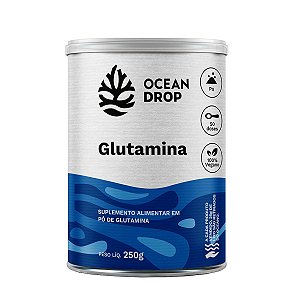 Glutamina Em Po 250g Ocean Drop