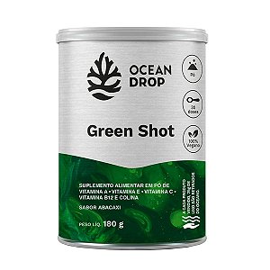 Green Shot 180g Sabor Abacaxi Ocean Drop
