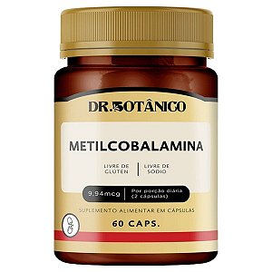 Metilcobalamina 9,94 Mcg 60 Cápsulas Dr Botânico