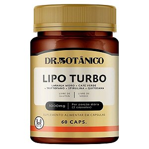 Lipo Turbo 1000mg 60 Cápsulas Dr Botânico