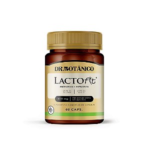 Lacto Fit Probiótico + Prebiótico 400mg 60 Cápsulas Dr Botânico