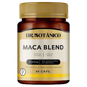 Maca Blend 1500mg 60 Cápsulas Dr Botânico