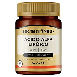 Acido Alfa Lipoico 600mg 60 Cápsulas Dr. Botânico