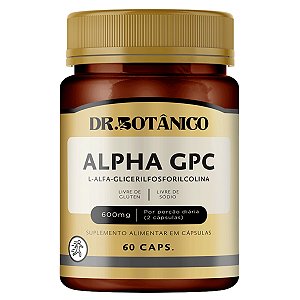 Alpha Gpc 600mg 60Cápsulas 600mg Dr Botânico