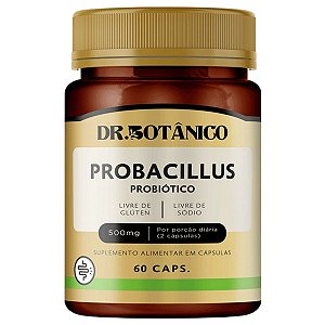 Probacillus 500mg 60 Cápsulas Dr Botânico