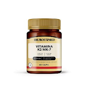 Vitamina K2 Mk7 150mcg 60 Sofgels Dr Botânico