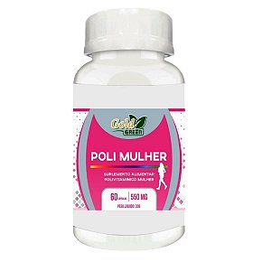 Poli Mulher 60 Cápsulas 550mg Gold Green