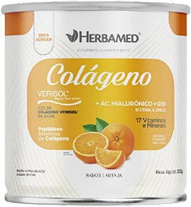 Colágeno Verisol 200g Sabor Laranja Herbamed