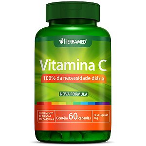 Vitamina C 60 Capsulas Herbamed