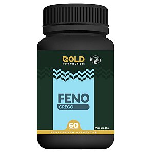 Feno Grego Vegano  60 Comprimidos Gold Nutracêuticos