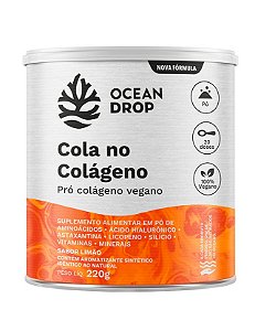Cola no Colágeno 220g Sabor Limão Ocean Drop