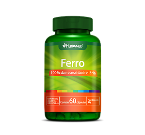 Ferro 60 Cápsulas Herbamed