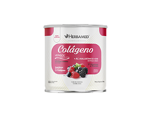 Colágeno Verisol 200g Sabor Frutas Vermelhas Herbamed